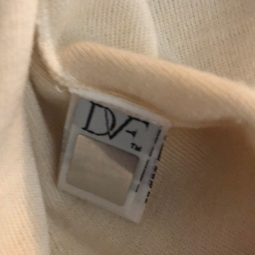 Diane von Furstenberg wool silk open back sweater